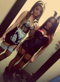 Big tits ex-wives flashing